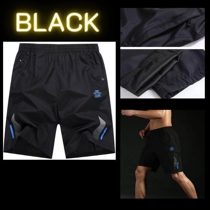 JJ.home กางเกงขาสั้น ลำลอง เอวยางยืด สำหรับผู้ชาย