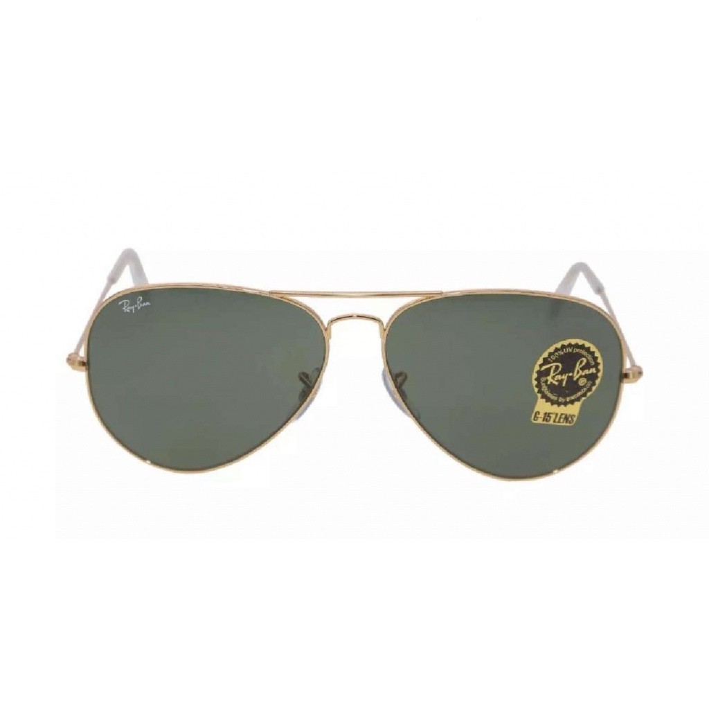 R rb3026 Black Gold g15 ของแท้ rb3026 rayban Aperture แว่นตา