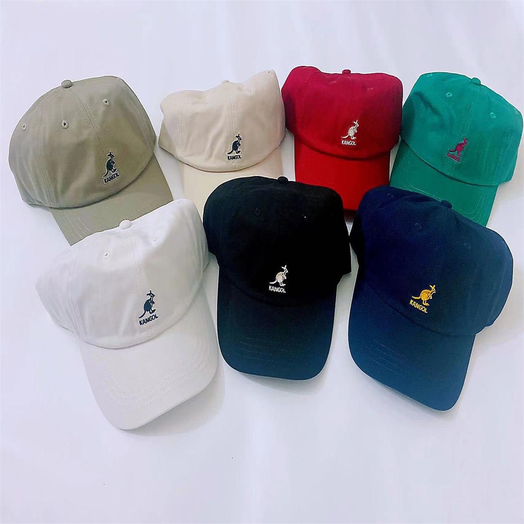 หมวกเบสบอลผ้าฝ้ายผ้าฝ้ายแท้ kangol อินเทรนด์หมวกทุกการแข่งขัน