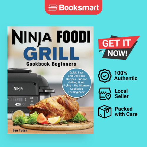 ผู้เริ่มต้น Ninja Foodi Grill Cookbook - ปกอ่อน - อังกฤษ - 9781649841087