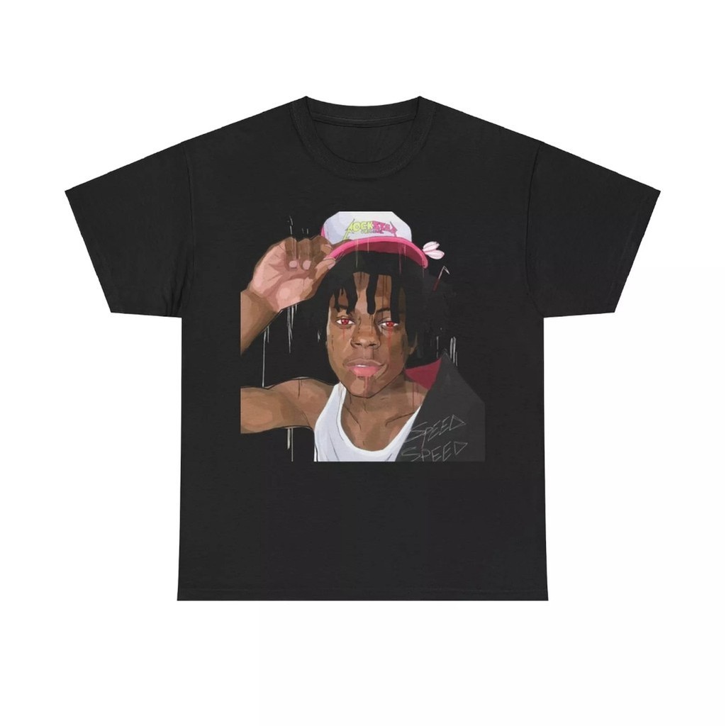 NEW เสื้อยืด ishowspeed แร็ปเปอร์ชาวอเมริกัน American rapper IShowSpeed Shirt | IShowSpeed Merch T-S