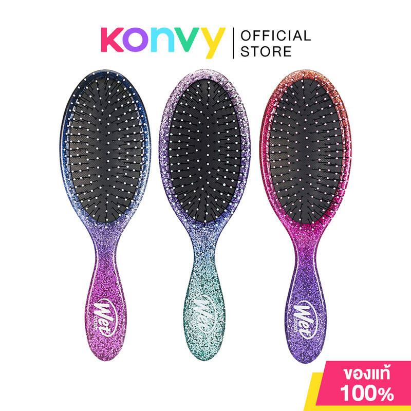 Wet Brush Shimmering Sky Original Detangler 1pc เว็ทบรัชหวีแปรงขนาดมาตรฐาน (Magical Midnight/Dreamy Dawn/Fantastic Dusk)