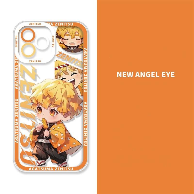 SAMSUNG เคสโทรศัพท์สําหรับsamsung Galaxy A55 A35 A54 A14 A34 M54 5G S24 Ultra Plusกรณีน่ารักอะนิเมะDemon Slayer Kamado Nezuko Tanjirou Zenitsu Inosuke Tokitou Muichirou
