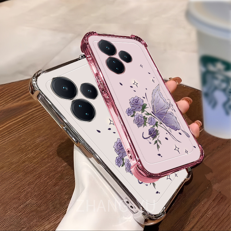 เคส realme C53 C51 note 50 C61 C63 Narzo N63 เคสโทรศัพท์ซิลิโคนป้องกันสี่มุมCHD