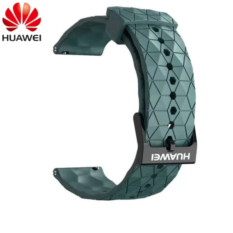 สายนาฬิกาซิลิโคน รองรับ Huawei GT2 42 มม./GT3 46 มม./GT5 41 มม/GT6 Pro 46 ขนาด 20 มม./22 ใช้งานได้กับ watch3/4/5 และ荣耀