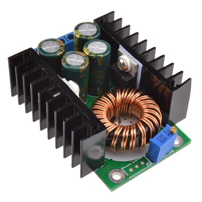 Dc 9A 300W Step Down Buck Converter 7-40V ถึง 1.2-35V โมดูล LED Driver