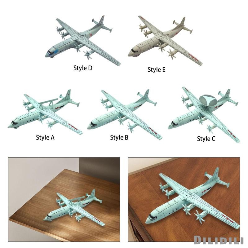 [ 1:240 4D Aviation Model Miniature DIY ประกอบเครื่องบินปริศนาสําหรับคอลเลกชัน