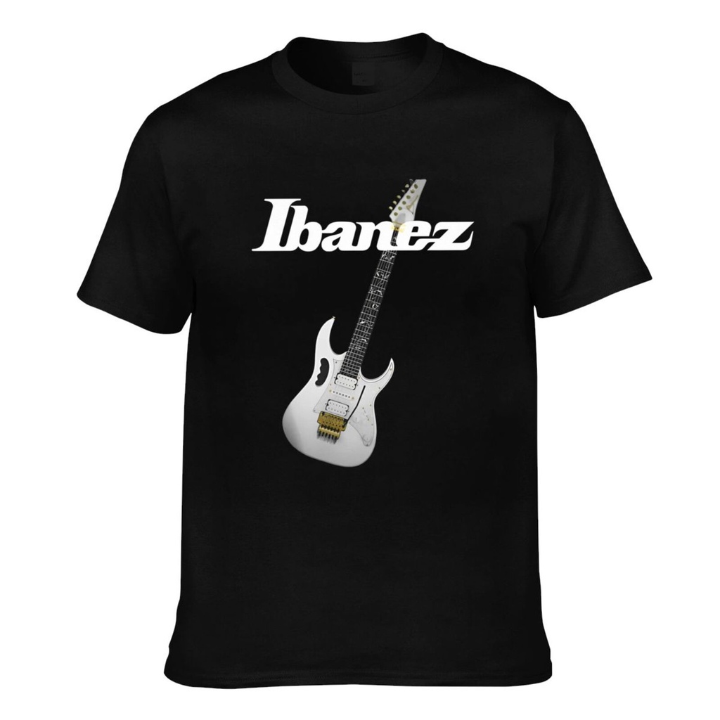 ออกแบบใหม่ Ibanez Jem Guitar Logo Mens Funny Tshirt