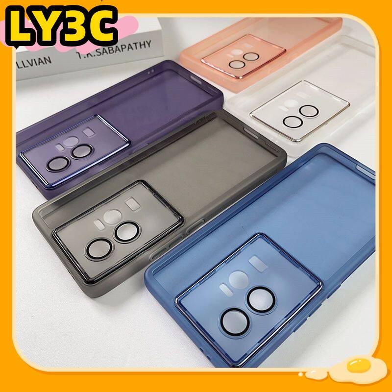 เคสป้องกันเลนส์กล้องสําหรับ IQOO 11 5G Z7X 5G Z7 5G ปลอก, กันกระแทกนุ่ม LY3C TPU เคสโทรศัพท์พร้อมฝาครอบเลนส์เต็ม