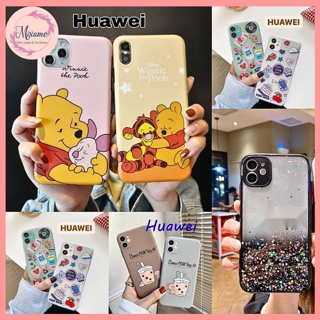 --MXM--เคสสุ่มลาย Huawei สำหรับรุ่น Y7 2018 / Y7pro 2018 / Y7 2019 / Y7pro 2018 / Y9 2019 / Y6II #สุ่มHuawei