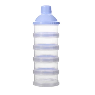 Nan Stackable 4 5 ชั้นกล่องเก็บนมผงเด็ก Safe Formula Dispenser ที่น่าสนใจกล่องเด็กอเนกประสงค์ Feeding Bo