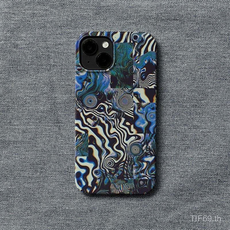 Art Twist Fate Vortex เคสโทรศัพท์ iPhone เข้ากันได้กับ iPhone 16PROMAX 16 15 14 13 12 Pro 11pro XR 15 14 12 11 13 PROMAX เคสแข็ง xsmax XS กันกระแทก mebm
