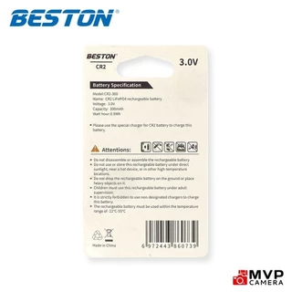 Beston CR2 CR2 3.0V 300mAh เครื่องชาร์จแบตเตอรี่แบบสองทิศทาง (BST-CD643+CR2)