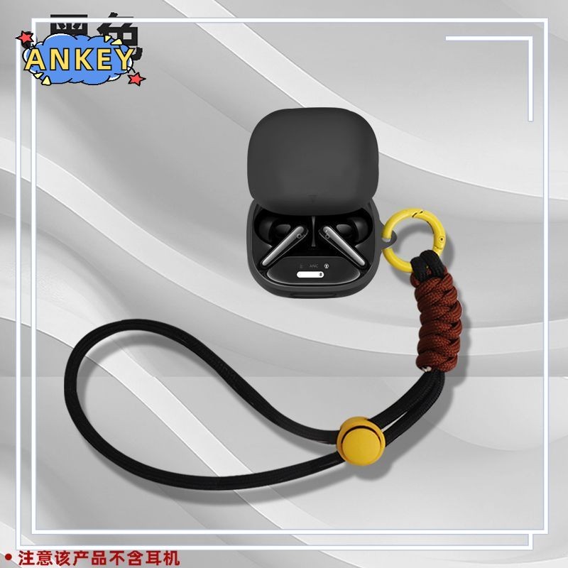 Case for Anker Soundcore Liberty 4 Pro Protective Nylon Lanyard Soft Cover Soundcore Liberty4Pro She