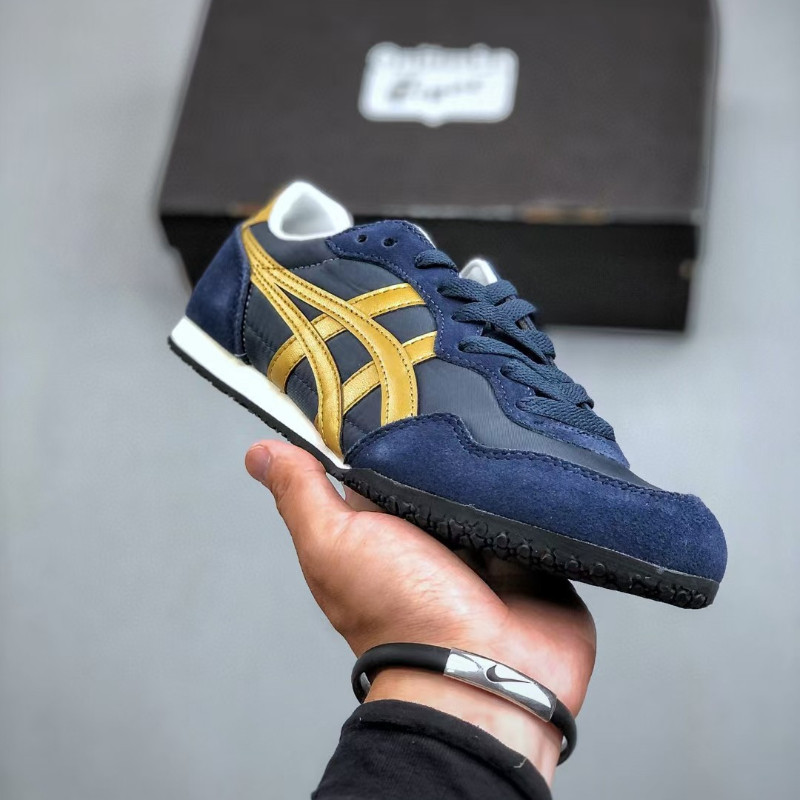 2024 ใหม่ Onitsuka tiger รองเท้า SERANO รองเท้าลําลองผู้ชายผู้หญิงรองเท้าผ้าใบ