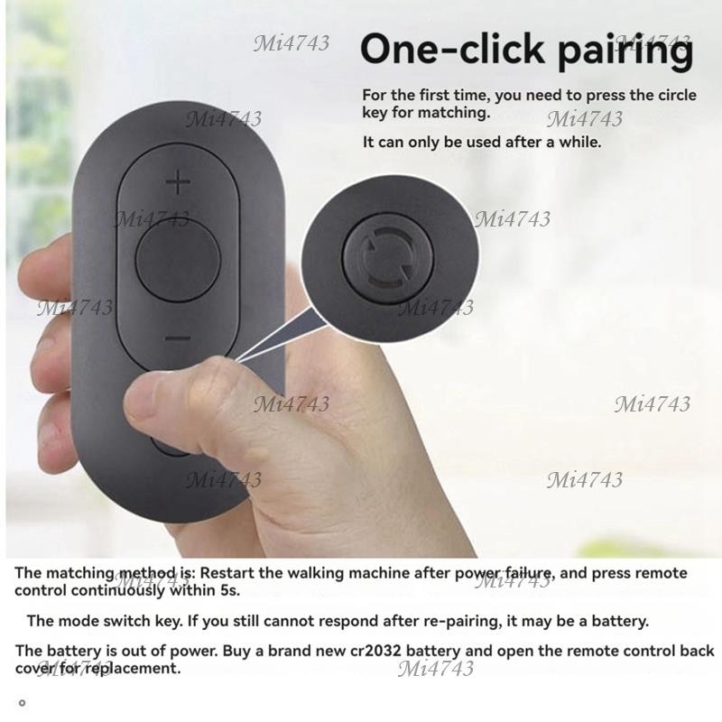Mi4743 รีโมทคอนโทรลสําหรับ Walkingpad R1 S1 A1 A1pro K12 C2 พับเดินเครื่องลู่วิ่ง - รูปที่ 5