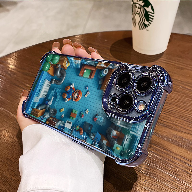 3 in1 Building Blocks Mario สําหรับ Infinix GT 30 20 10 Pro infinix Hot 50 i pro 50i 40pro Hot50 Hot