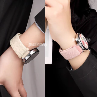 ทอแม่เหล็กสายคล้องคอสายรัดข้อมือไนลอนสําหรับนาฬิกา Huawei GT6 GT5 GT4 46 มม.41 มม.GT5 Pro 42 มม.GT3 Pro 46 มม.นาฬิกา 4 Pro