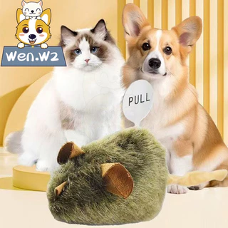 wen.W2 ของเล่นแมวหนูจําลอง ของเล่นหนูสําหรับแมวกัด ทนต่อการขีดข่วน