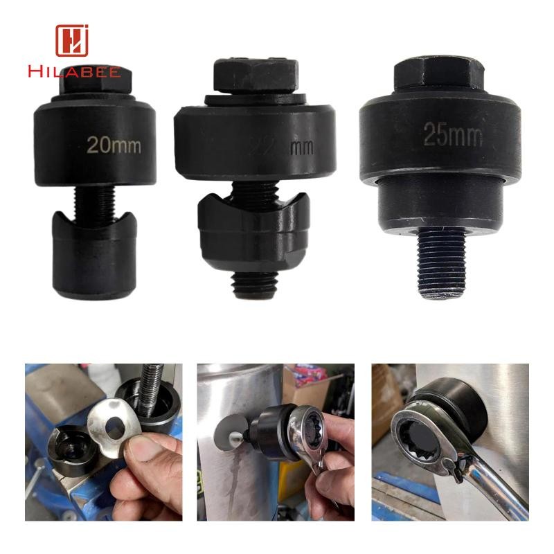 [UsusexaMY] แผ่นโลหะ Punch Hole Punch Heavy Duty Hole Cutter Conduit Punch Die Set Hole Knockout Die