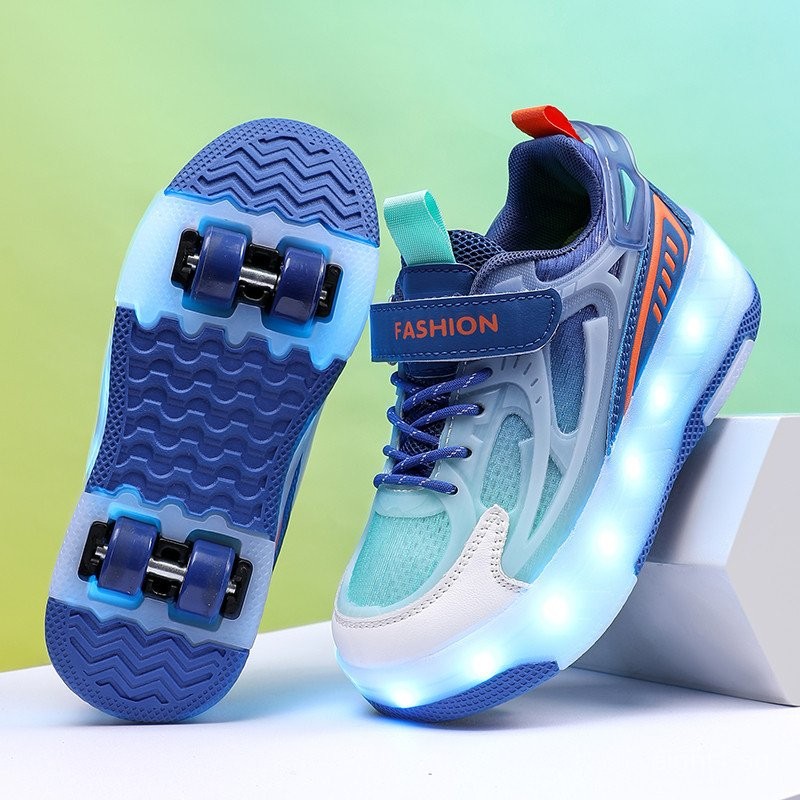 รองเท้าโรลเลอร์สเกตสำหรับเด็กและเยาวชน ส้นสี่เหลี่ยมพร้อมล้อยางคุณภาพจาก JNP