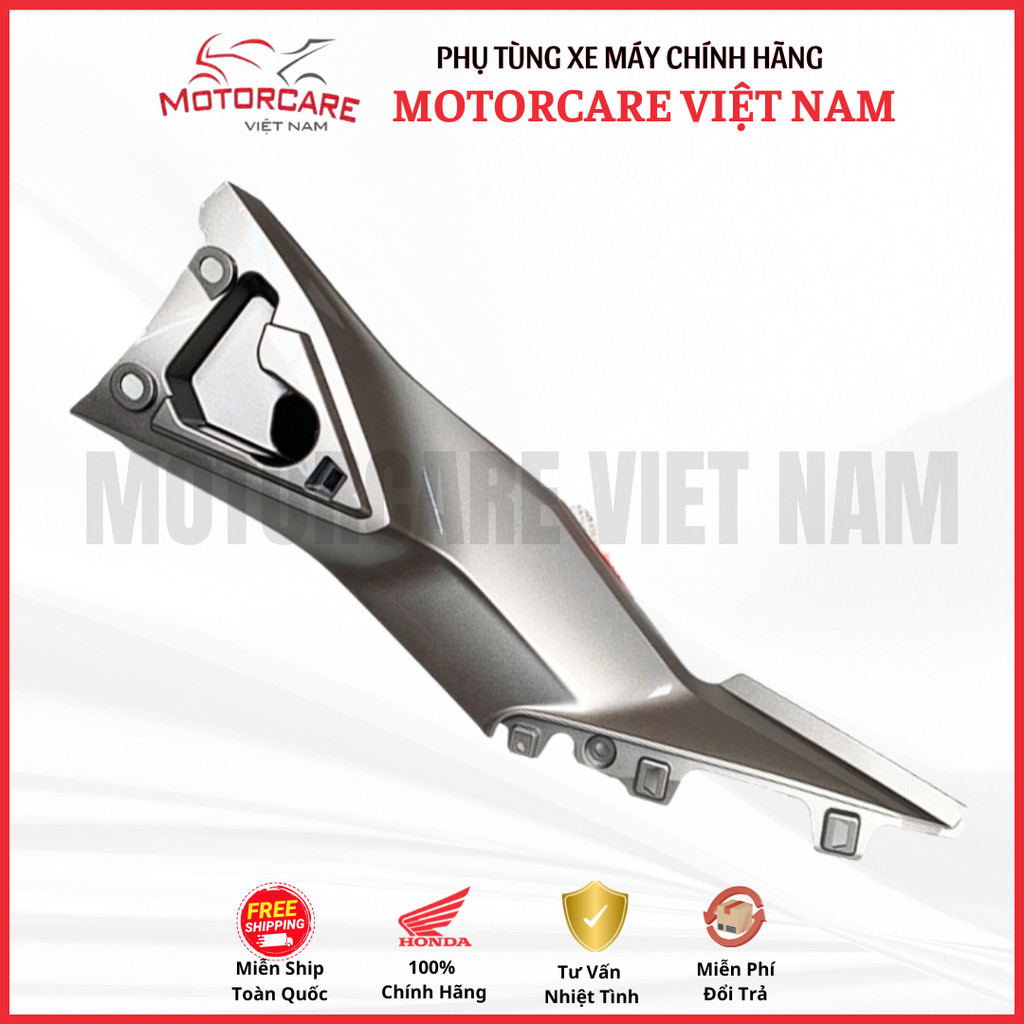พลาสติกแผงท้องกลางซ้ายฮอนด้าแท้สําหรับ Winner X V2 RS150 V3 Nhb24m (64328-K56-V50ZH)