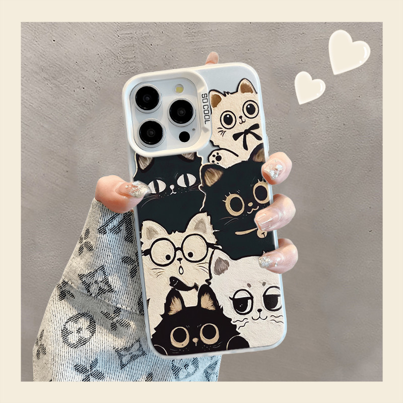 แมวน่ารักสําหรับVivo Y17 Y12 Y12S Y30 Y7S Y50 Y100 S10 S10E V23E V23 V25 V27 V29 X60 X70 X80 X90 X10