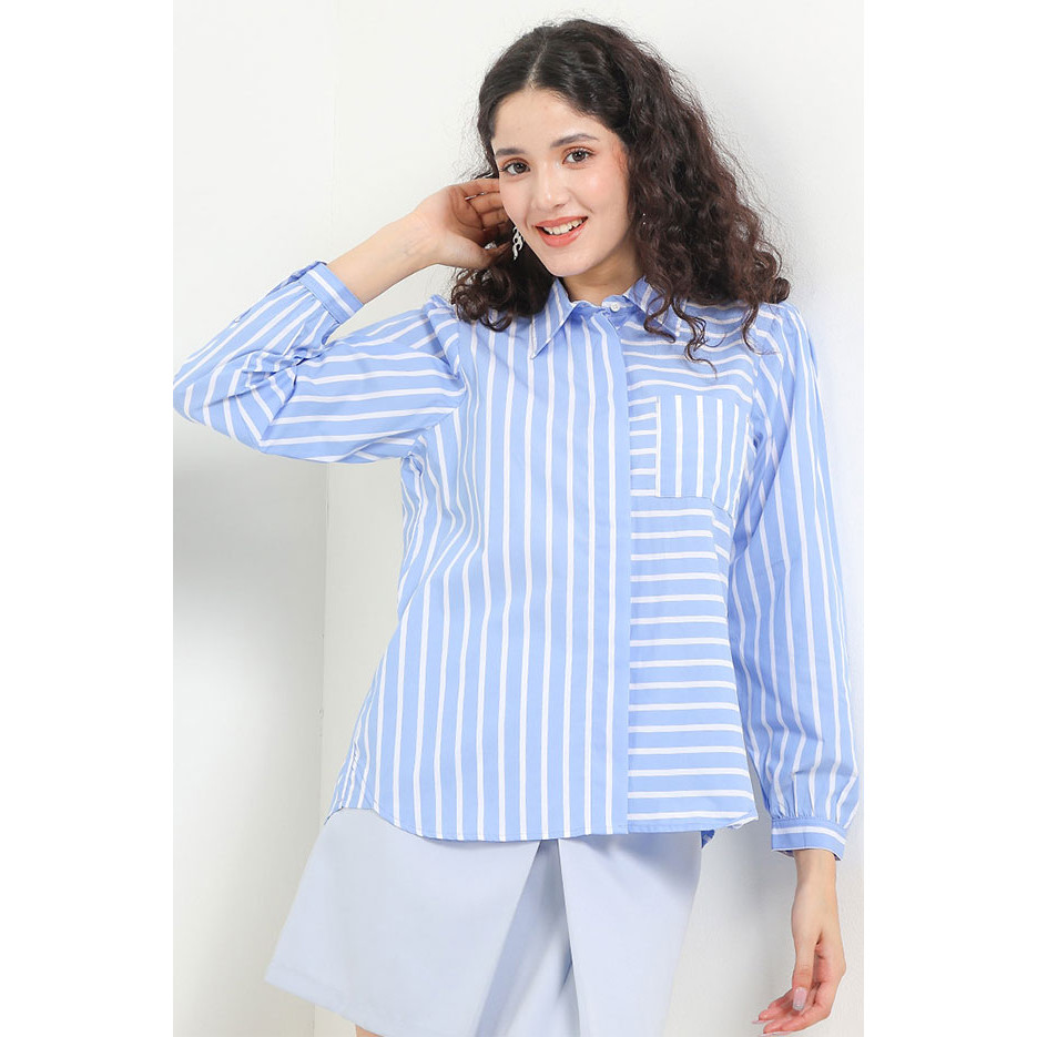 KEMEJA Cardinal เสื้อเชิ้ตทรงหลวมผู้หญิง G1375J02B