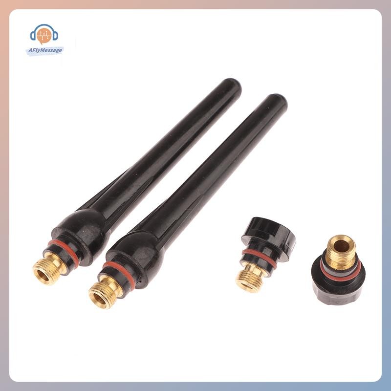 AFl 5 ชิ้น TIG เชื่อม 57Y02 หมวกด้านหลังสําหรับไฟฉายเชื่อม TIG WP17/18/26 Series Tig วัสดุสิ้นเปลือง