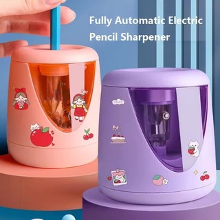 Apontador De Lápis Elétrico Automático , Alimentado Por USB Ou Bateria , Ferramentas De Afiação De Caneta Mecânica Rápid