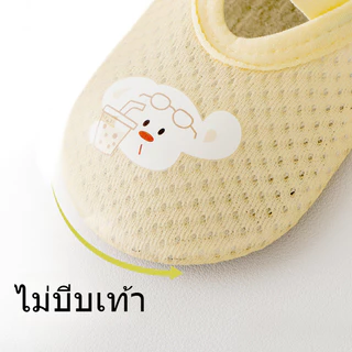 Berma Baby รองเท้าตาข่ายแรกเกิด นองเท้าเด็ก นิ่ม ระบายอากาศ รองเท้ารัดส้นหัดเดิน ฤดูร้อน