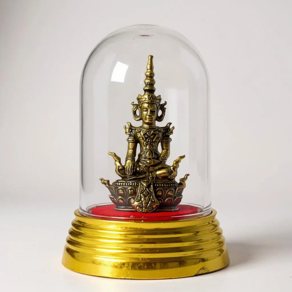 ครอบแก้ว วางหน้ารถ พระจักรพรรดิ พระพุทธชินราช พระชินราช หลวงพ่อโสธร หลวงปู่ทวด สมเด็จโต - รูปที่ 3