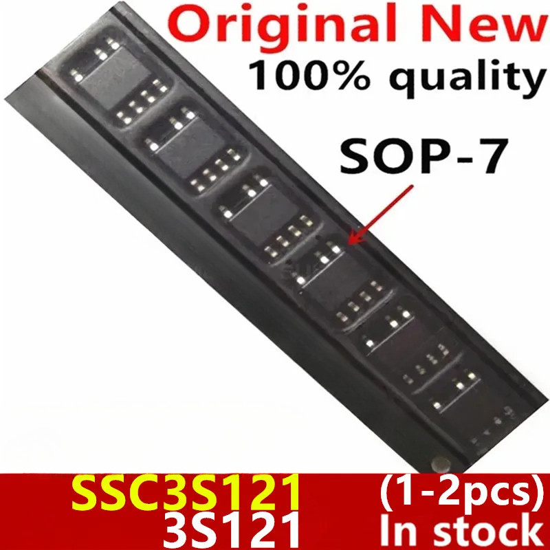 (1-2ชิ้น) 100% ใหม่ 3S121 SSC3S121 sop-7 ชิปเซ็ต