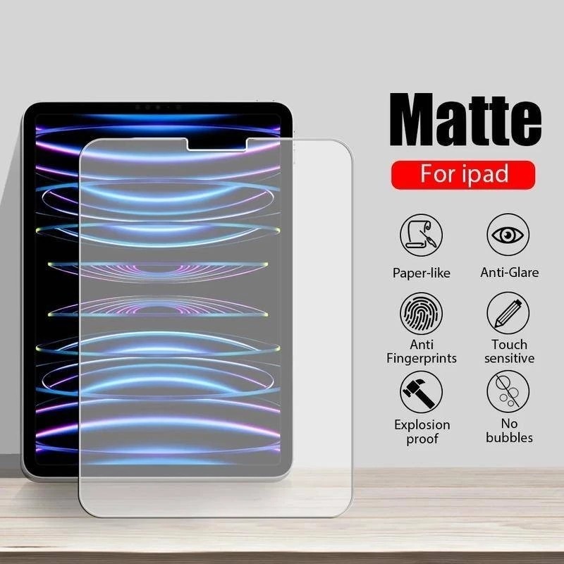 IPad Mini7 900D HD Clear Matte ฟิล์มกระจกนิรภัยสําหรับ iPad Pro 11 M4 12.9 ป้องกันหน้าจอ Air11 m3 11