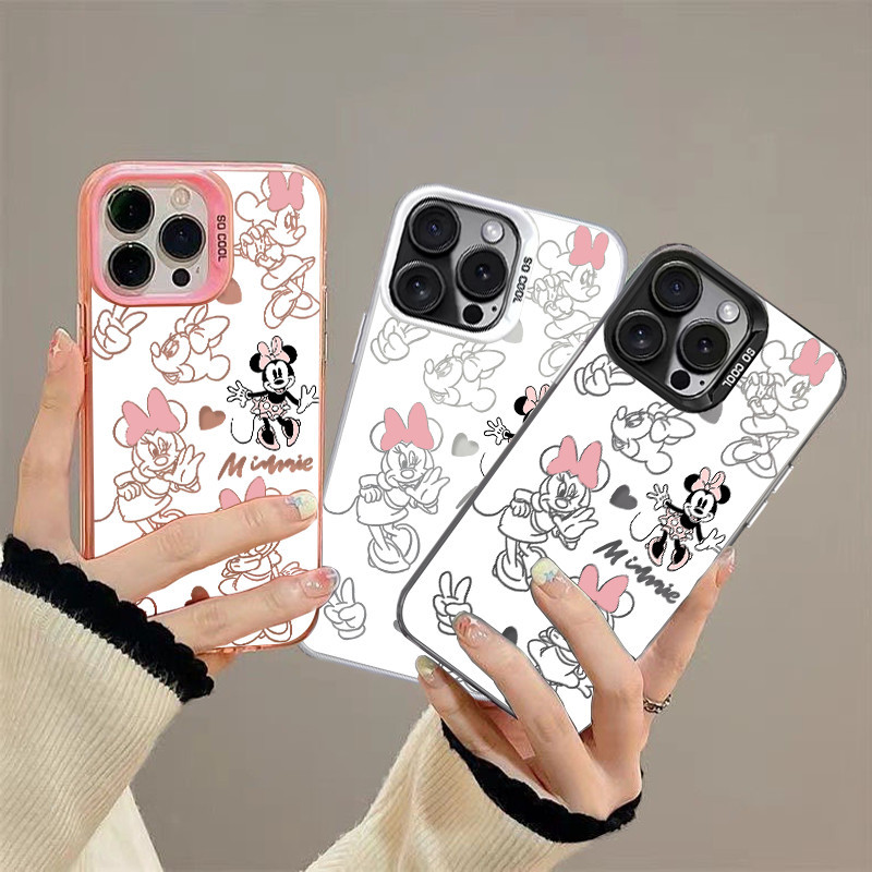 เคสกันกระแทกไอโฟน  เคสลายมินนี่ For IP7P/P IPX/XS IPXXS Max IP11-16 ธรรมดา IP11-16 Pro/Pro max #0601