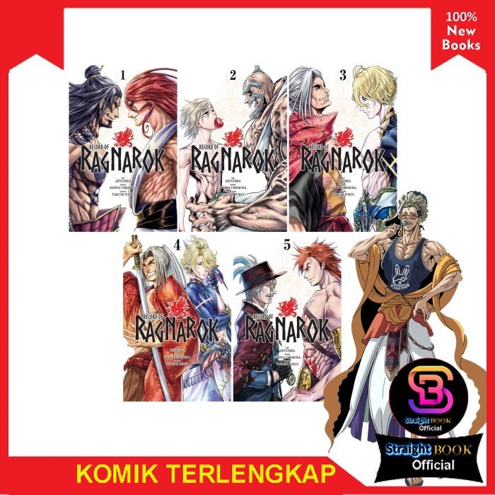 การ์ตูนในการเดินทาง Record of Ragnarok (ภาษาอังกฤษ) StraightBookOfficial