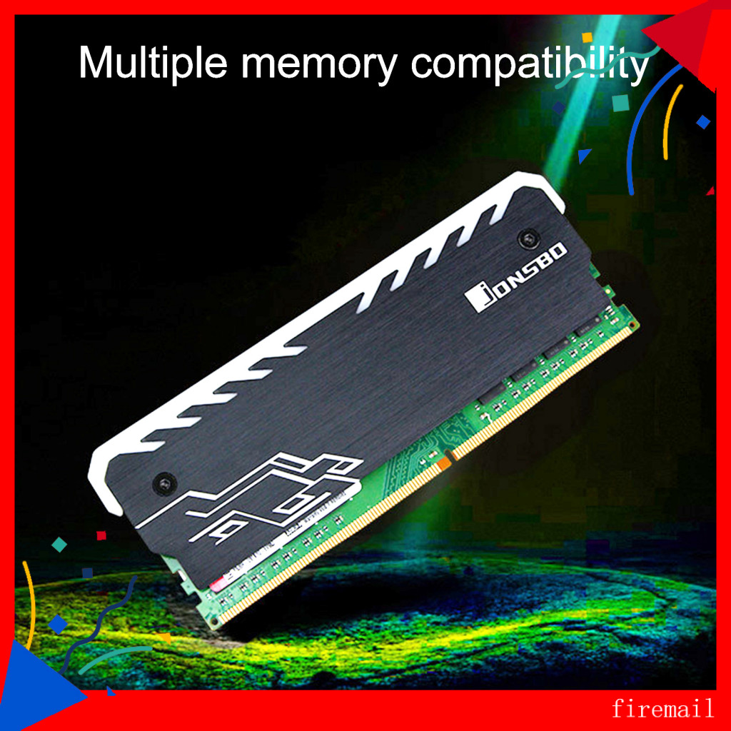 [FM] LED RAM Cooler สําหรับหน่วยความจําสํานักงาน RGB หม้อน้ําคูลเลอร์ Fine Workmanship
