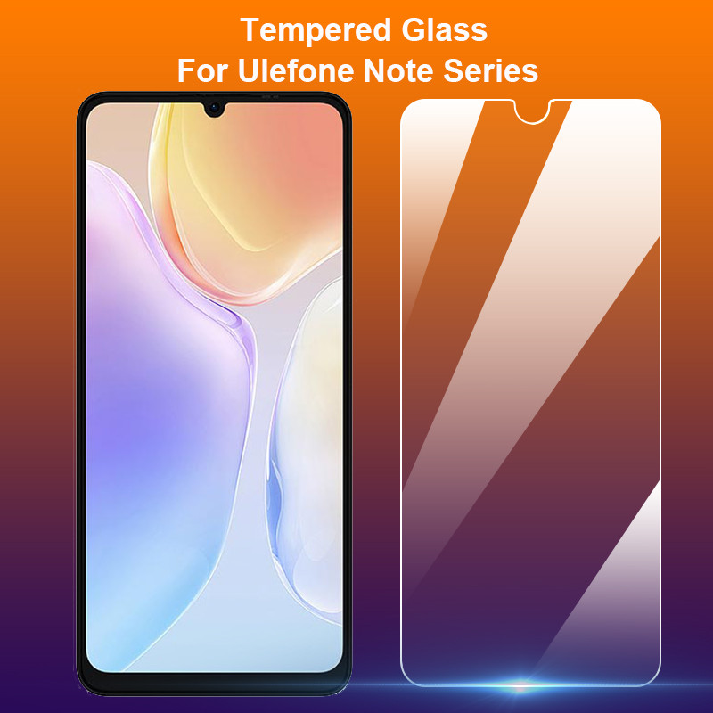 สําหรับ Ulefone หมายเหตุ 20 19 18 Ultra 14 15 12 12P 13P 9P 10P 16 Pro กระจกนิรภัยใส 9H 2.5D พรีเมี่