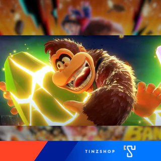 [ส่งด่วน] [Switch2] (Summer Sale) Nintendo Switch 2 Game Donkey Kong Bananza Asia / Eng. *รองรับภาษาไทย* /ตลับเกม