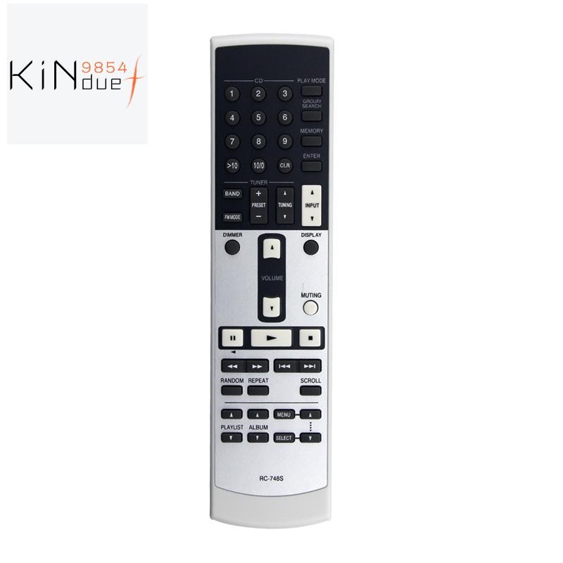 RC-748S รีโมทคอนโทรลเปลี่ยนสําหรับ CD AV Player A-9377 DX7555 DX9377 A9155 A9377 A9555 A9755 A9355 D
