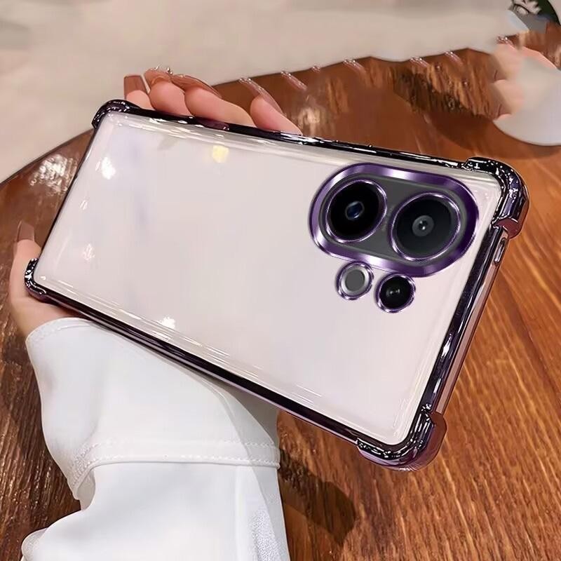 สําหรับ VIVO X200 FE กรณีกันกระแทก Electroplated TPU เคสโทรศัพท์สําหรับ VIVO X200 FE X200FE V2503 ฝา