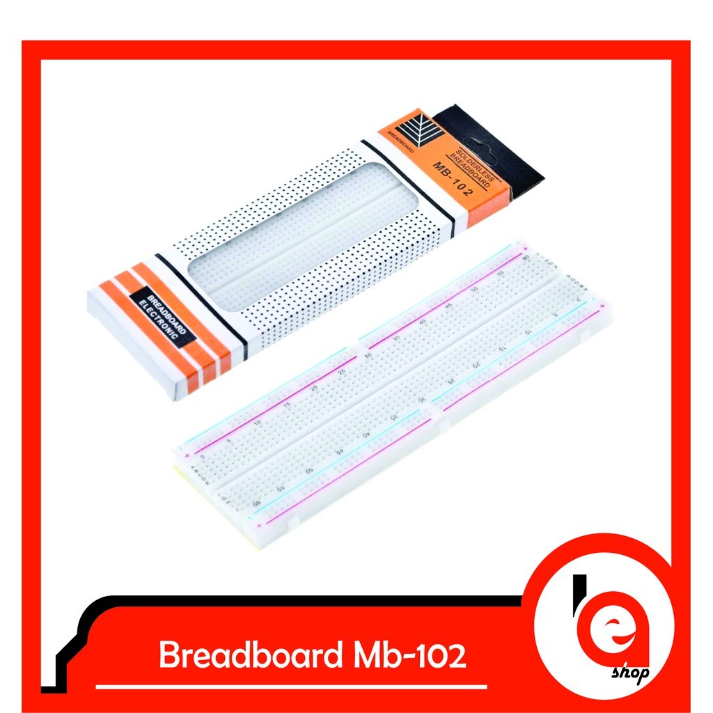 Abe Breadboard mb-102 บอร์ดโครงการ MB-102 830 จุด 830p MB102