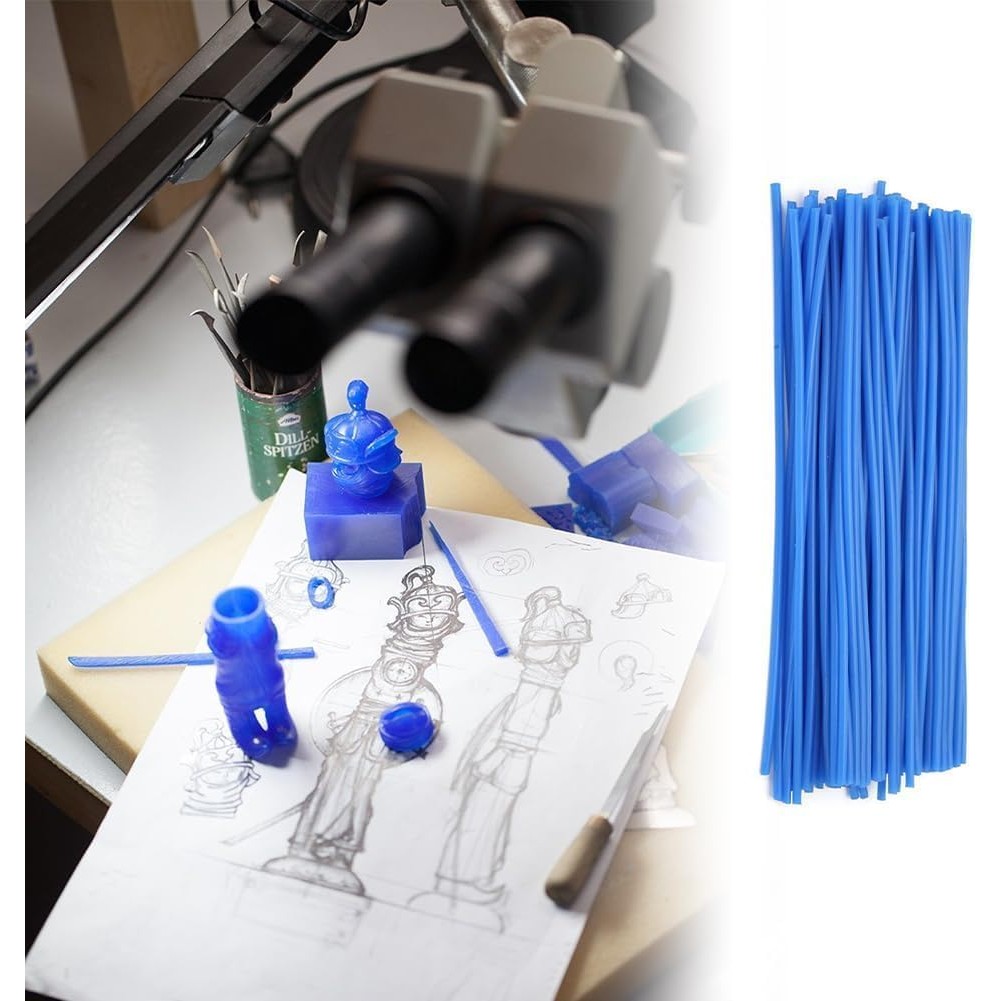 Wax Wire, Casting Wax Line, Wax Molding Materials, Dewax Wax Line Jewelry Modeling Making Ring Model