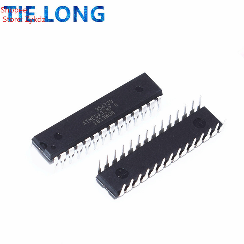 Atmega328 328 Original Atmega328-Pu Microcontroler Mega328 Microcontroller Dip28 ชิป Atmega328p-Pu D