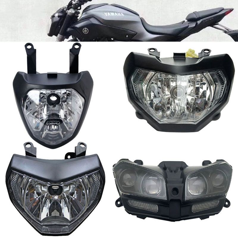ร้านคนไทยรับประกันชุดโคมไฟหน้า สำหรับ Yamaha MT-07 / FZ-07 และ MT-09 / FZ-09 (ไฟหน้ารถ Naked Bike สป