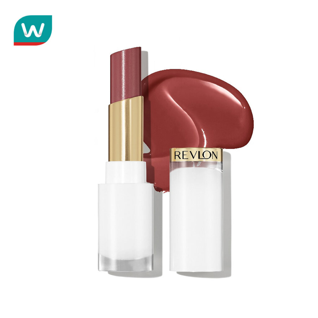 Revlon เรฟลอน ซูเปอร์ ลัสทรัส กลาส ชายน์ ลิป บาล์ม 3.1ก. 008 รัม เรซิ่น