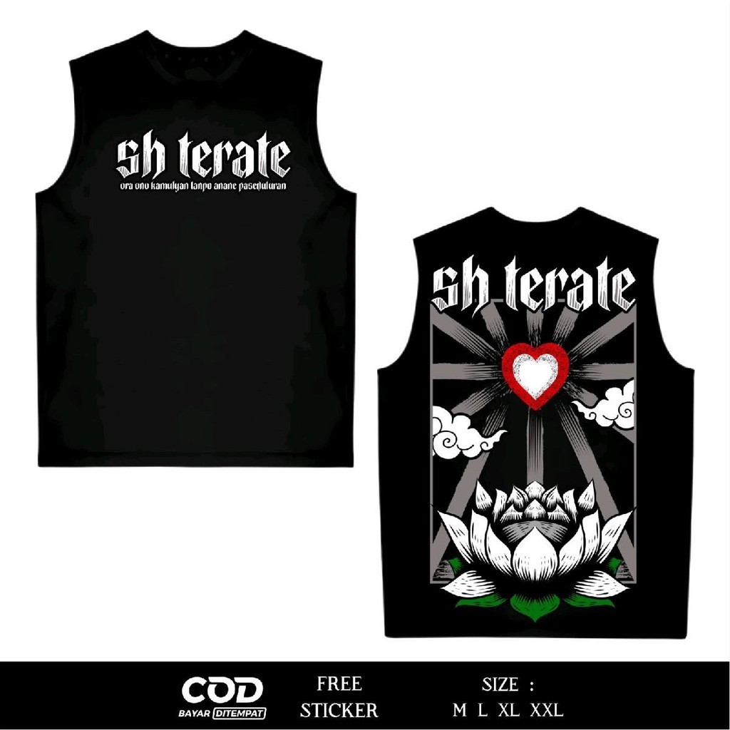 PSHT Sh Terate เสื้อกล้าม, Ora Ono Kamulyan Tanpo Anane Paseduluran By ASYAWIL_STORE21