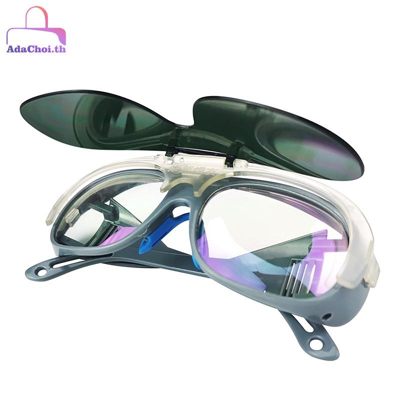 AdaChoi แก๊สอาร์กอน Arc เชื่อมแว่นตาป้องกัน Anti Glare ขัดความปลอดภัยทํางานอุปกรณ์ป้องกันดวงตาเชื่อมช่างเชื่อมแว่นตา TH