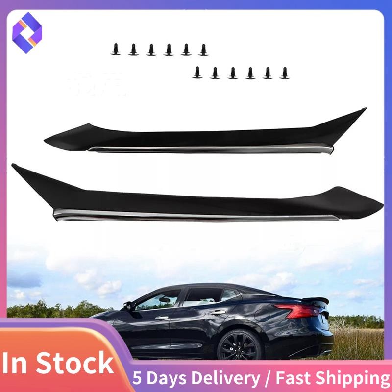 รถซ้าย + ขวาด้านหลังเสา Moulding Trim Garnish Molding สําหรับ 2016-2023 78873-9DJ1A 78872-9DJ1A