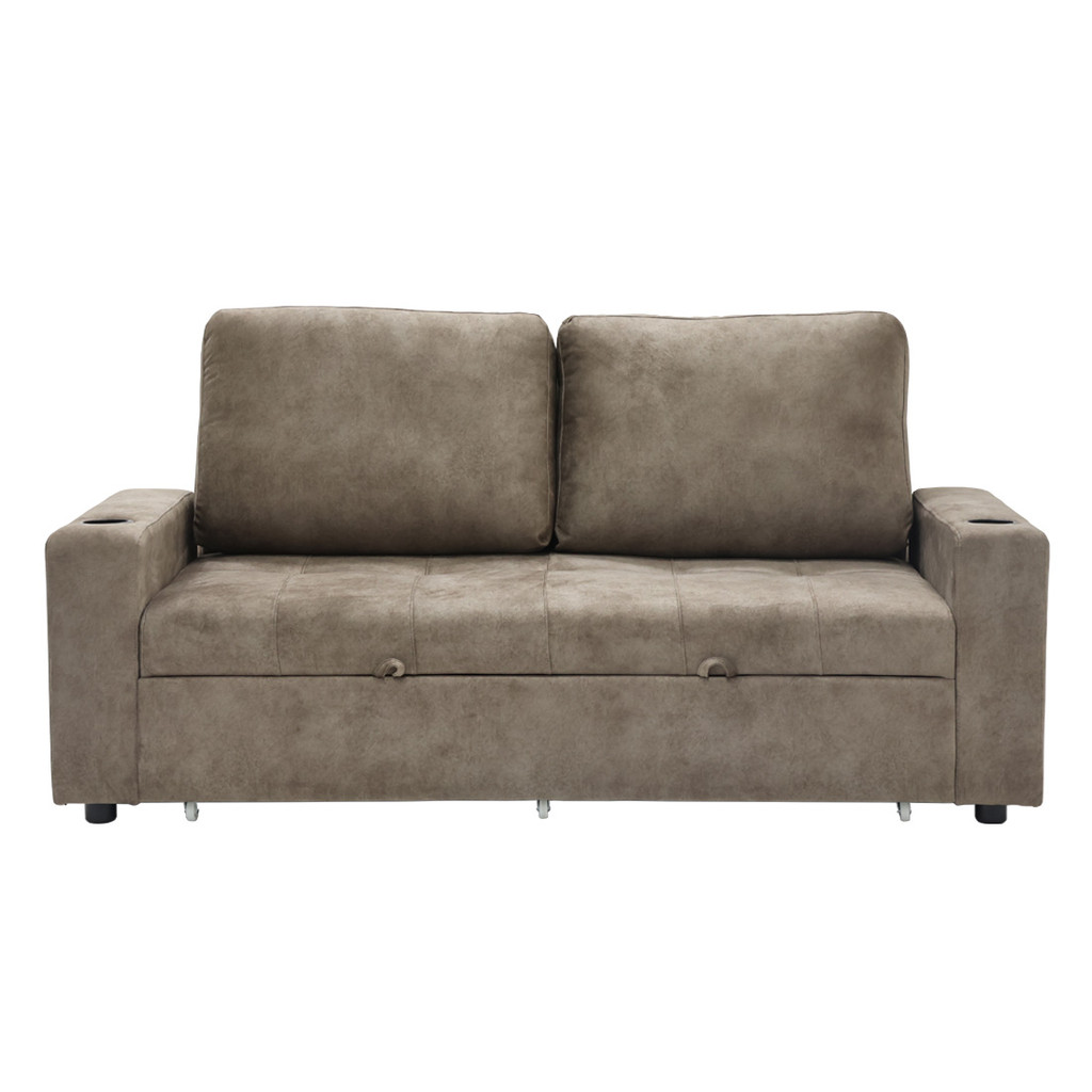 SB Design Square โซฟาเบด 3 ที่นั่ง  รุ่น Reindeer - PET  สีน้ำตาล (189x100x91 ซม.)  แบรนด์ SB DESIGN